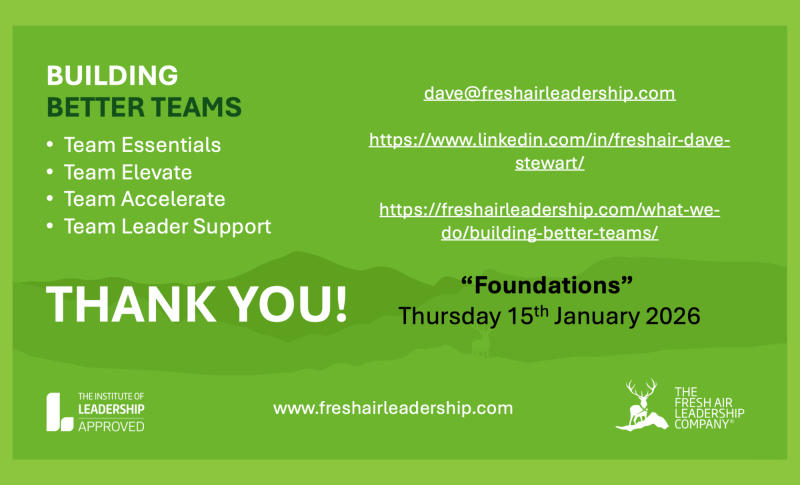 Fresh Air Leadership